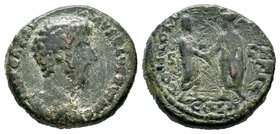 Commodus; 177-192 AD. Ae

Condition: Very Fine

Weight: 12.65 gr
Diameter: 26 mm