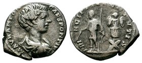 Geta. As Caesar, A.D. 198-209. AR denarius 

Condition: Very Fine

Weight: 2.44 gr
Diameter: 19.43 mm