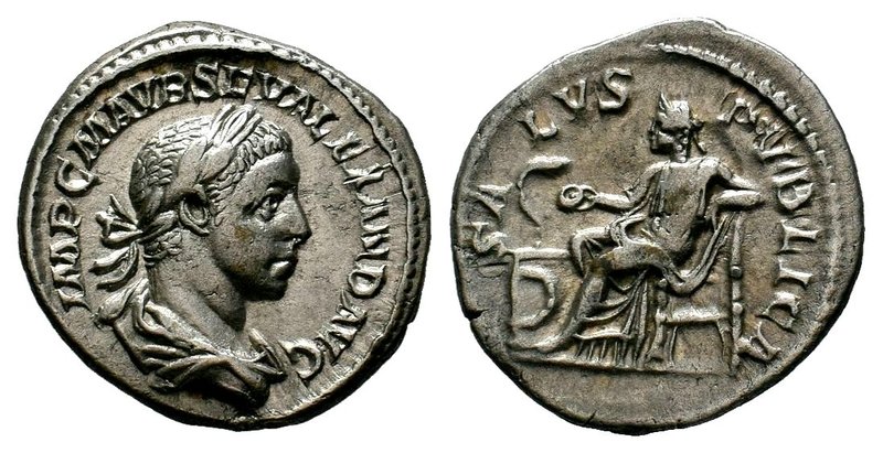 Severus Alexander (222-235 AD). Ar Denarius

Condition: Very Fine

Weight: 3.42 ...