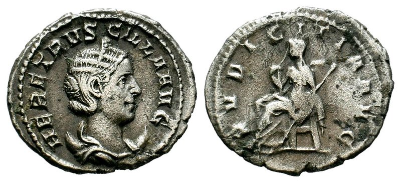 Herennia Etruscilla AR Antoninianus. Rome, AD 249-251. 

Condition: Very Fine

W...