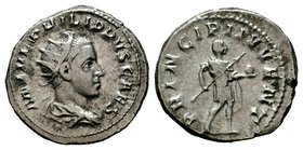 Philippus II (244-249). AR Antoninianus

Condition: Very Fine

Weight: 5.14 gr
Diameter: 23 mm