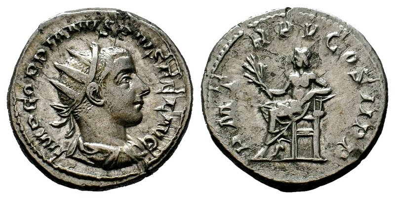 Gordian III AR Antoninianus. Rome, AD 241-243.

Condition: Very Fine

Weight: 4....