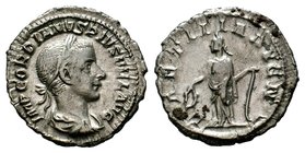 Gordian III AR Antoninianus. Rome, AD 241-243.

Condition: Very Fine

Weight: 2.21 gr
Diameter: 20 mm