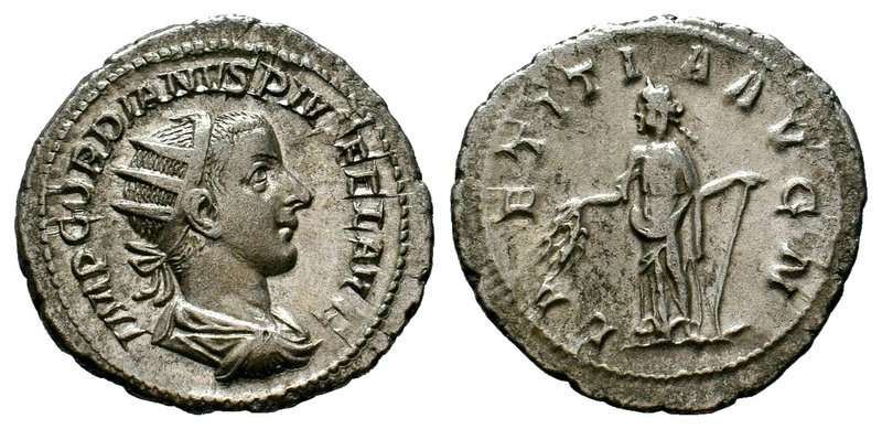 Gordian III AR Antoninianus. Rome, AD 241-243.

Condition: Very Fine

Weight: 3....