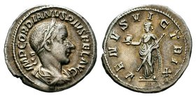 Gordian III AR Antoninianus. Rome, AD 241-243.

Condition: Very Fine

Weight: 2.95 gr
Diameter: 19.48 mm