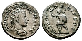 Gordian III AR Antoninianus. Rome, AD 241-243.

Condition: Very Fine

Weight: 4.12 gr
Diameter: 22.55 mm