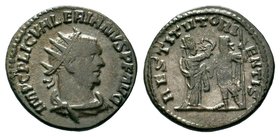 Valerianus I (253-260 AD). AR Antoninianus

Condition: Very Fine

Weight: 3.26 gr
Diameter: 21 mm