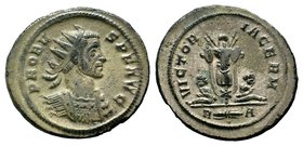 Probus Æ Silvered Antoninianus. AD 276-282.

Condition: Very Fine

Weight: 4.03 gr
Diameter: 24 mm