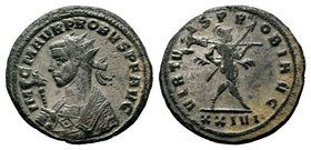 Probus Æ Silvered Antoninianus. AD 276-282.

Condition: Very Fine

Weight: 3.09 gr
Diameter:22.47 mm