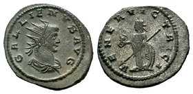 Gallienus AR Antoninianus. AD 255-259.

Condition: Very Fine

Weight: 3.15 gr
Diameter: 23 mm