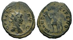 Claudius II Gothicus (268-270 AD). AE Antoninianus 

Condition: Very Fine

Weight: 3.21 gr
Diameter: 24 mm
