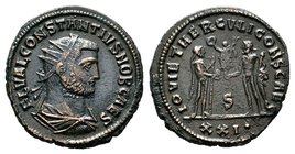 Diocletian Æ Silvered Antoninianus. AD 293-295. 

Condition: Very Fine

Weight: 4.60 gr
Diameter: 23 mm