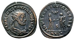 Constantius I, as Caesar, 293 - 305 AD
AE Antoninianus,

Condition: Very Fine

Weight: 3.06 gr
Diameter: 24 mm