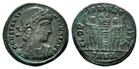 Constantinus I (306-337 AD). AE Follis

Condition: Very Fine

Weight: 2.56 gr
Diameter: 18.18 mm