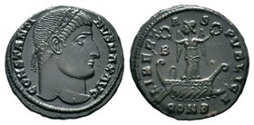 Constantinus I (306-337 AD). AE Follis

Condition: Very Fine

Weight: 3.48 gr
Diameter: 19 mm