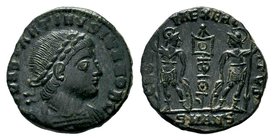 Constantinus II , as Caesar (316-337 AD). AE

Condition: Very Fine

Weight: 1.42 gr
Diameter: 15 mm