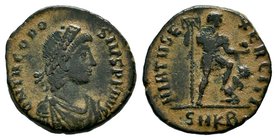 THEODOSIUS I (379-395). Ae.

Condition: Very Fine

Weight: 4.96 gr
Diameter: 22 mm