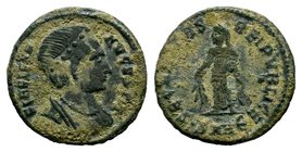 Helena (324-329 AD). AE Nummus

Condition: Very Fine

Weight: 2.36 gr
Diameter: 18 mm