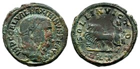 Maximinus II., 309-313, AE Follis, RARE!

Condition: Very Fine

Weight: 6.47 gr
Diameter: 24 mm