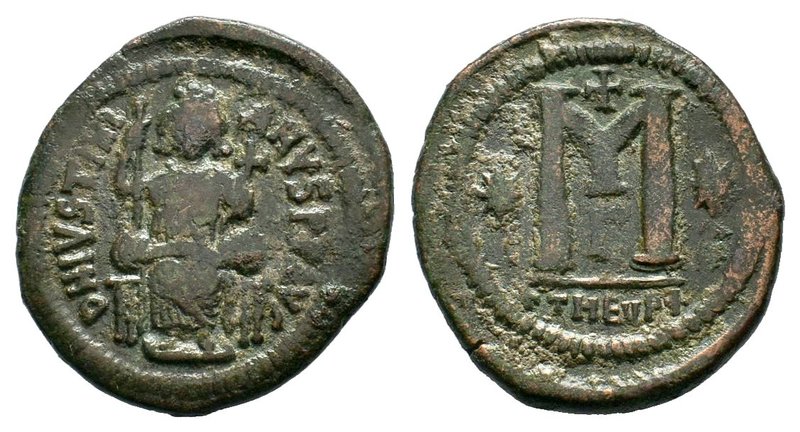 Justinian I. AE Follis. 527-565 AD.

Condition: Very Fine

Weight: 16.92 gr
Diam...