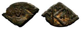 TIBERIUS III. ASPIMARUS (698 - 705)

Condition: Very Fine

Weight: 3.31 gr
Diameter: 25 mm