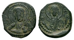 Anonymous Follis, c. 1020-1028 AD, Follis, 

Condition: Very Fine

Weight: 7.78 gr
Diameter: 26 mm
