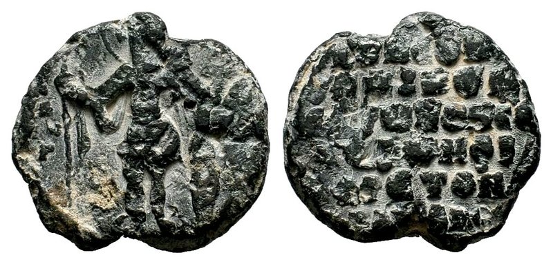 Byzantine Lead Seal 7th - 11th C. AD.

Condition: Very Fine

Weight: 14.96 gr
Di...