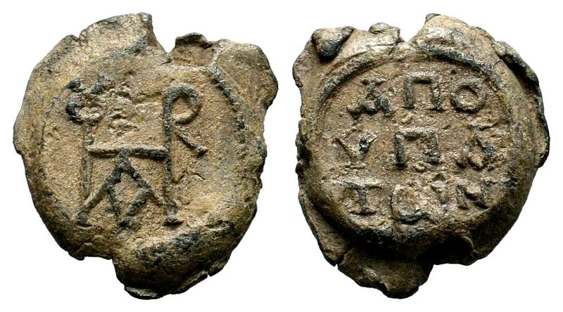 Byzantine Lead Seal 7th - 11th C. AD.

Condition: Very Fine

Weight: 16.97 gr
Di...