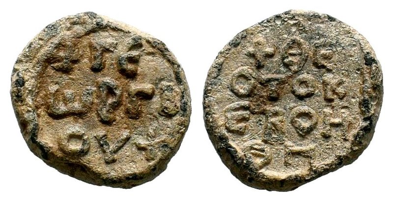 Byzantine Lead Seal 7th - 11th C. AD.

Condition: Very Fine

Weight: 15.68 gr
Di...
