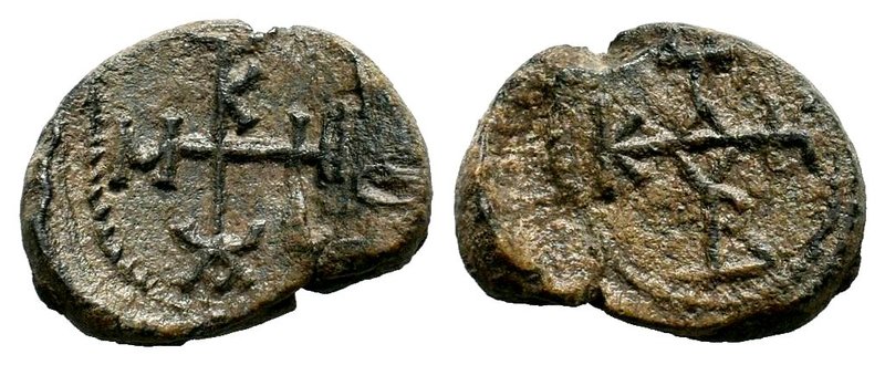 Byzantine Lead Seal 7th - 11th C. AD.

Condition: Very Fine

Weight: 11.61 gr
Di...
