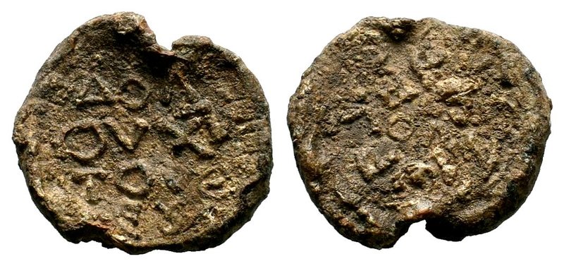 Byzantine Lead Seal 7th - 11th C. AD.

Condition: Very Fine

Weight: 15.90 gr
Di...