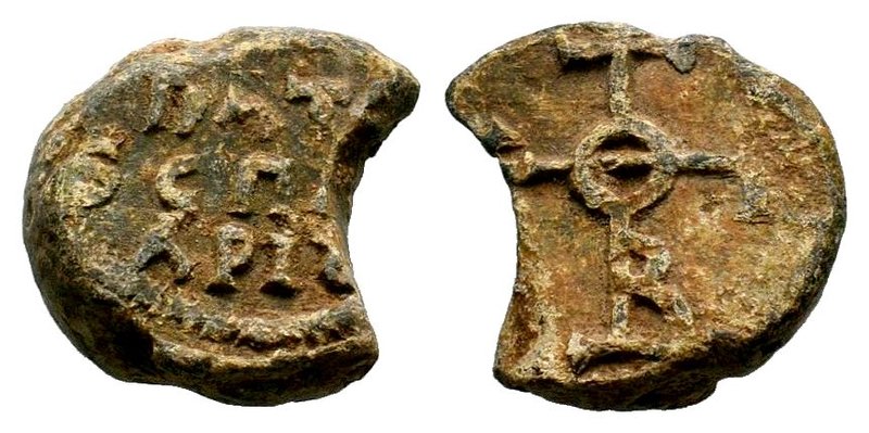 Byzantine Lead Seal 7th - 11th C. AD.

Condition: Very Fine

Weight: 15.30 gr
Di...