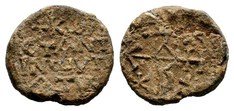 Byzantine Lead Seal 7th - 11th C. AD.

Condition: Very Fine

Weight: 13.94 gr
Di...