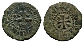 Cilician Ancient Armenia. King Hetoum I, 1226-1270 AD. Copper kardez.

Condition: Very Fine

Weight: 4.09 gr
Diameter: 23 mm