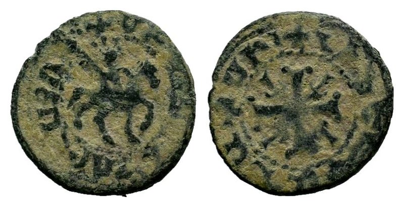 Smpad, 1296-1298 AD. Copper pogh.

Condition: Very Fine

Weight: 2.35 gr
Diamete...