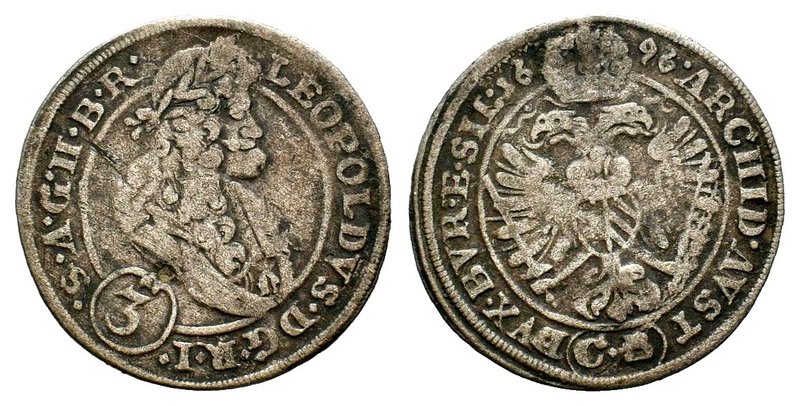 German, Leopold I (1657-1705). AR 

Condition: Very Fine

Weight: 1.55 gr
Diamet...
