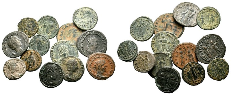 Lot of 13 Roman Coins. 

Condition: Very Fine

Weight: LOT
Diameter: