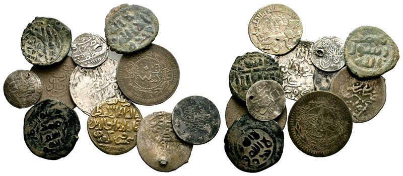 Lot of 10 Islamic Coins. 

Condition: Very Fine

Weight: LOT
Diameter: