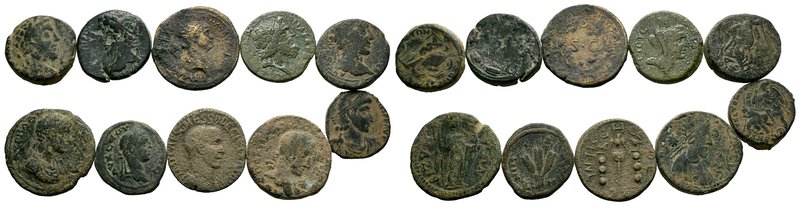 Lot of 10 Roman Coins. 

Condition: Very Fine

Weight: LOT
Diameter:
