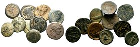 Lot of 10 Greek Coins. 

Condition: Very Fine

Weight: LOT
Diameter: