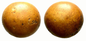 Roman Sling Ball

Condition: Very Fine

Weight: 173 gr
Diameter: 53.70 mm