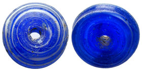 Ancient Roman Glass Bead

Condition: Very Fine

Weight: 6.22 gr 
Diameter: 22.13 mm