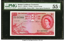 British Caribbean Territories Currency Board 1 Dollar 1.7.1960 Pick 7c PMG About Uncirculated 55 EPQ. 

HID09801242017