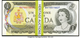 Canada Bank of Canada $1 1973 BC-46b Sixty-Seven Consecutive Examples Crisp Uncirculated. 

HID09801242017