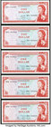 East Caribbean States Currency Authority 1 Dollar ND (1965) Pick 13e (3); 13g (2) About Uncirculated or Better. 

HID09801242017