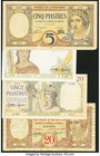 A Quartet of Notes from Various French Possessions. Very Good or Better. 

HID09801242017