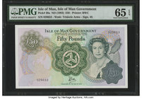 Isle Of Man Isle of Man Government 50 Pounds ND (1983) Pick 39a PMG Gem Uncirculated 65 EPQ. 

HID09801242017