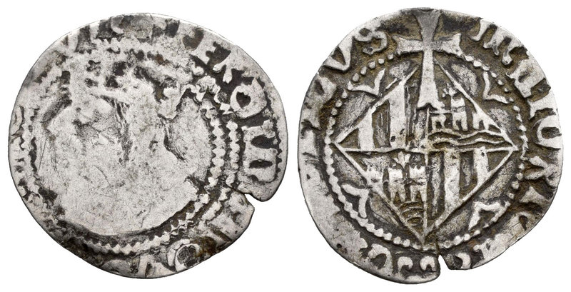 The Crown of Aragon. Ferdinand II. 1 real. Mallorca. Ag. 1,58 g. Scarce. Almost ...