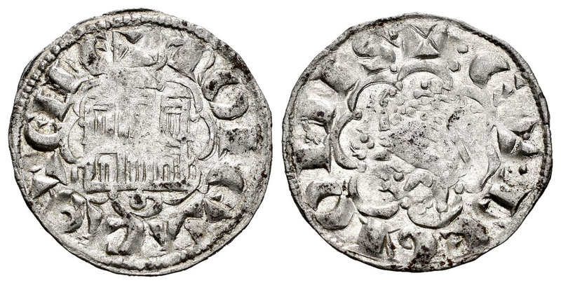 Kingdom of Castille and Leon. Alfonso X (1252-1284). Novén. Coruña. (Bmc-395). V...