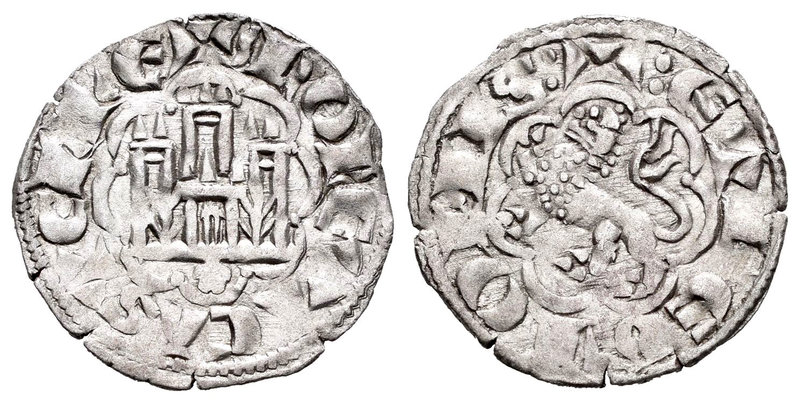 Kingdom of Castille and Leon. Alfonso X (1252-1284). Novén. Coruña. (Bautista-39...
